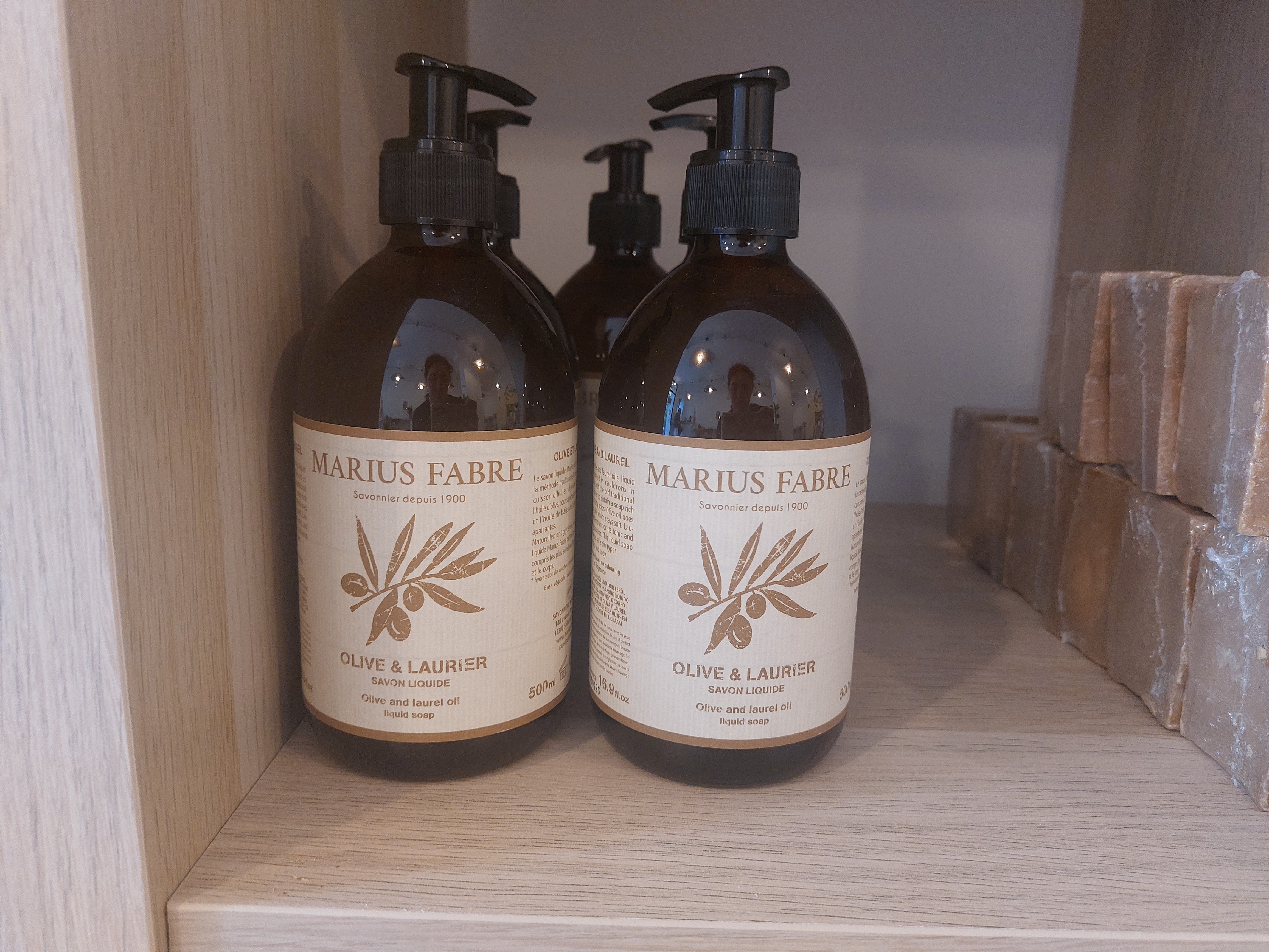 Savon liquide olive & laurier