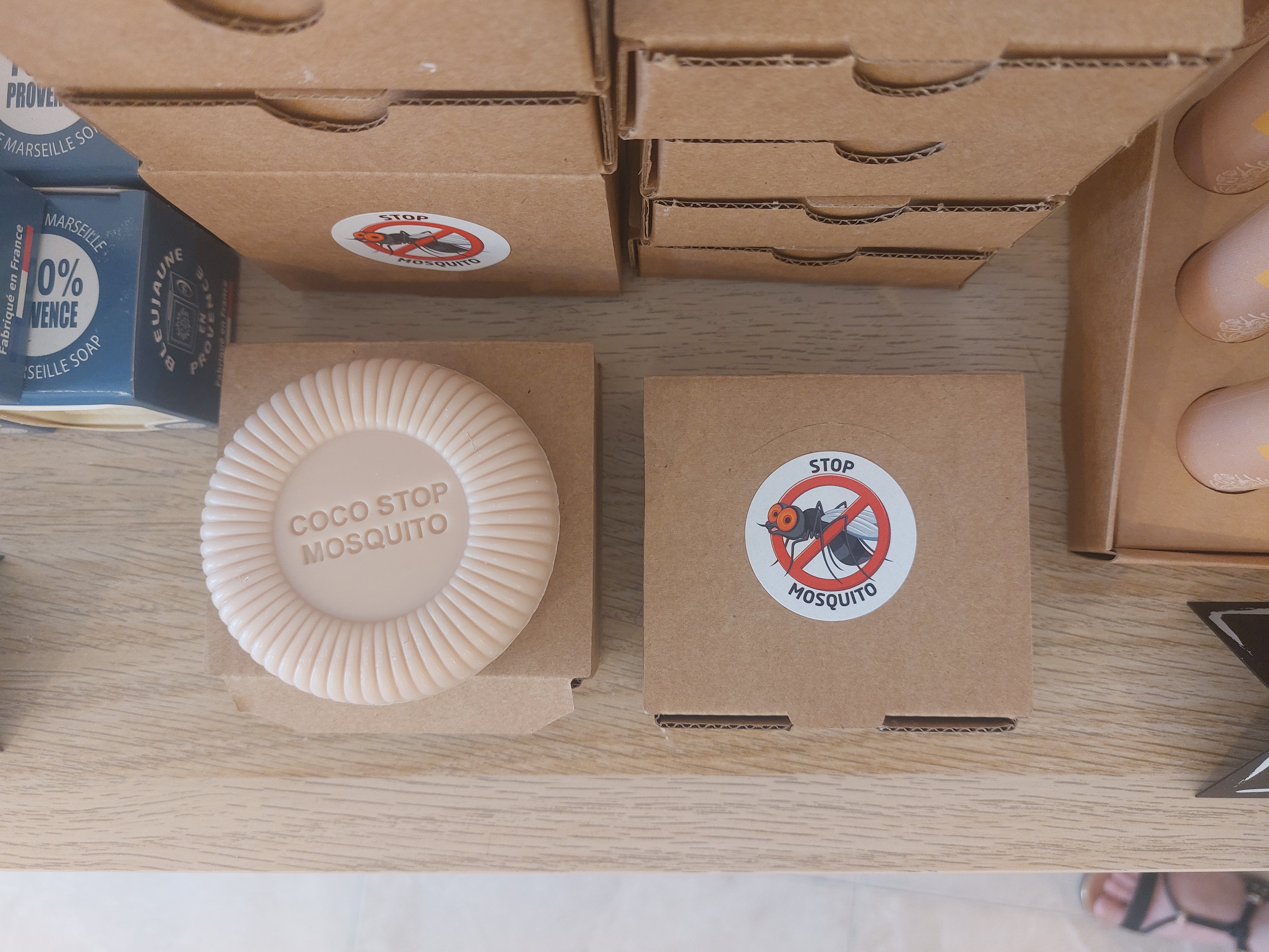 Savon anti-moustique