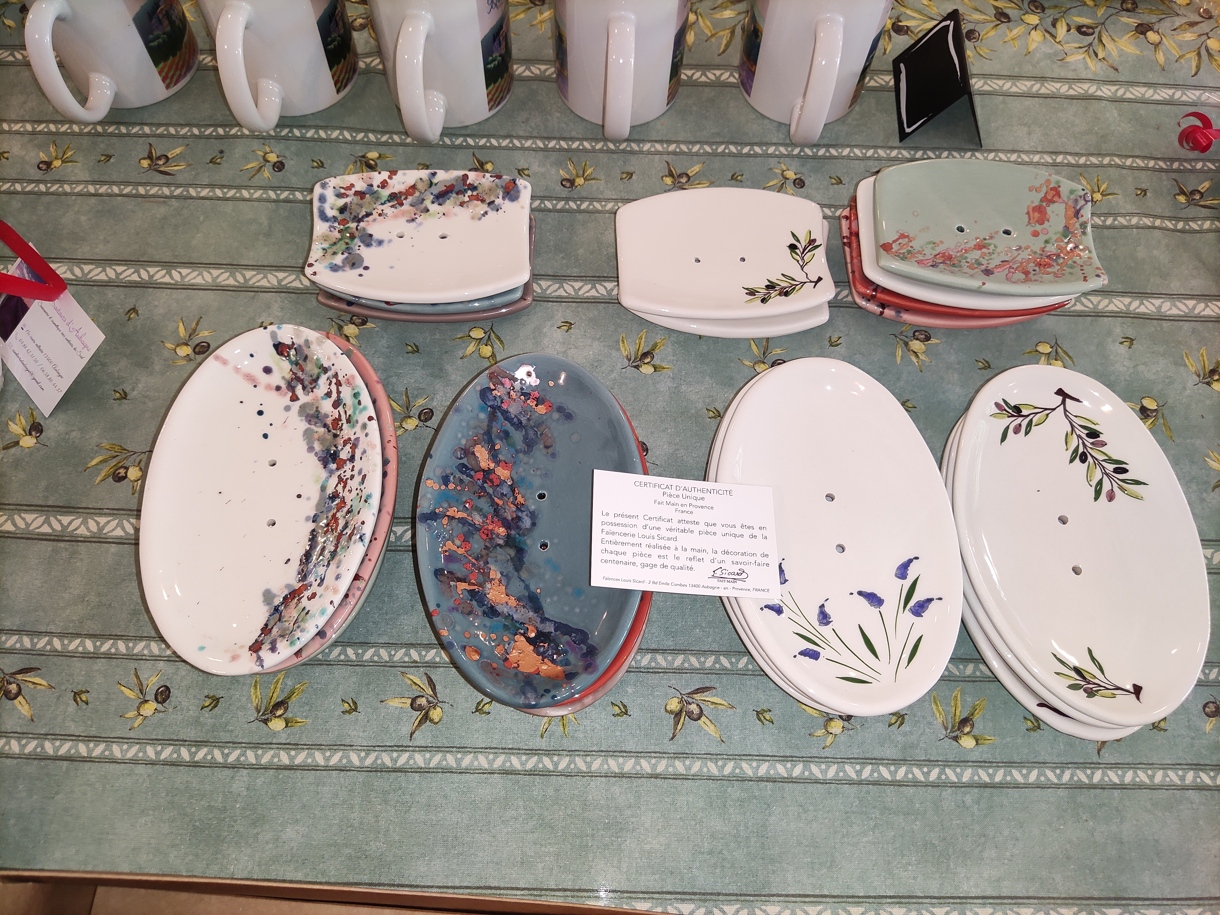 Support de savon fait main